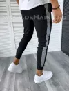 Trening barbati negru pantaloni + hanorac B6788 N7-4.1